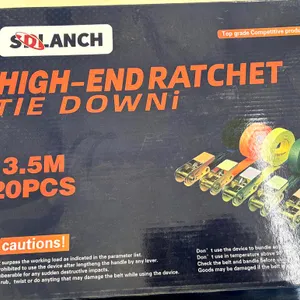 (20) Unused Rachet Straps 3.5m