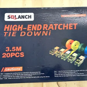 (20) Unused Rachet Straps 3.5m