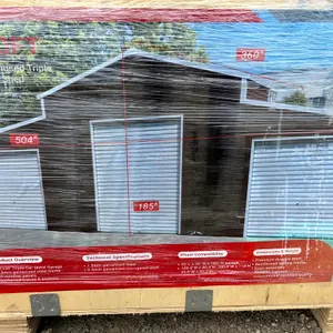 Unused Triple Garage Metal Shed SDL4230TGMS- 42'x30'