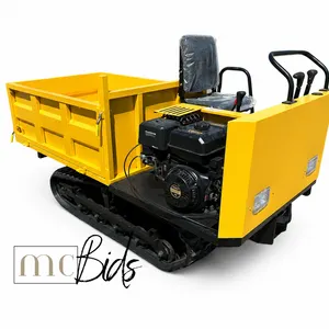 Unused Ride-On Gas Crawler Dumper Model CD25- Yellow