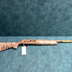 Browning Silver 12ga Semi Auto Shotgun. S/N PT07081YX113