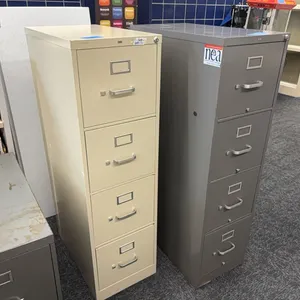 Two filing cabinets