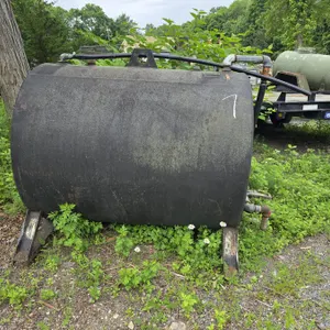 (#7) Horizontal Steel Water Storage Tank