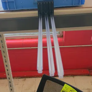 Lot of magnetic retail sign holders. Features clear plastic sign gripper channels designed to slide into black magnetic bases. Includes assorted compo