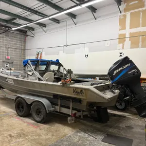 2001 Hanko 22ft Aluminum Boat | Located in St. Rose, LA