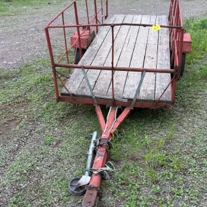 Utility Trailer (Red Frame)