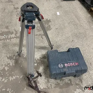 Bosch Aluminum Tripod and Bosch Laser
 UNRESERVED