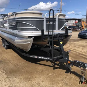 2023 Suntracker 22 DLX Party Barge Pontoon Boat & Trailer