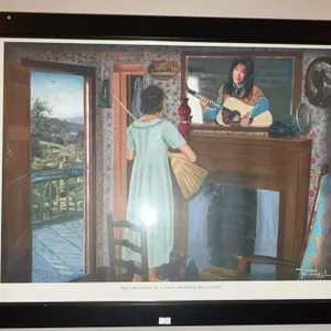 Donnie McDowell Framed Print, Reflections of a Coal Miner's Daughter, 2010