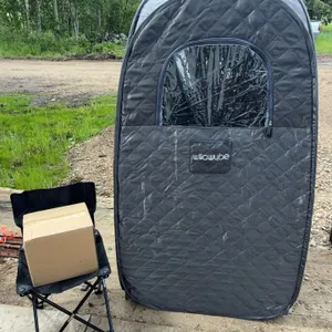 Willowybe Portable Personal Steam Sauna With Chair