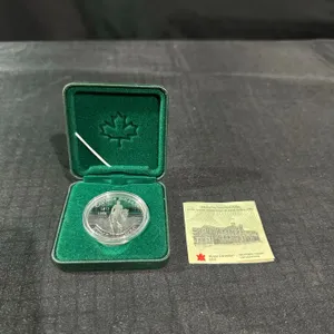 1998 Canada Sterling Silver Proof Dollar RCMP 125th Anniversary
