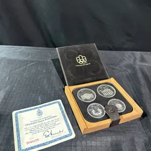1976 Montréal Olympic Coin Proof Set in Sterling Silver