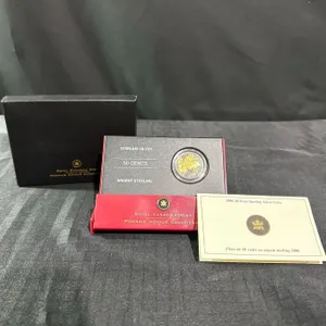 2006 Royal Canadian Mint Daisy 50 Cent Sterling Silver Coin