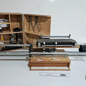 Wood Working Tool Combo : Router Crafter; Dove Tail Template; Wood Storage Cabinet w/contents ..