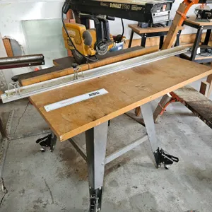 Radial Arm Saw : DEWALT Model 7730 (on castor wheels)