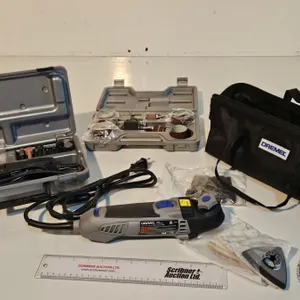 Tool Grouping : - Dremel Oscillating Knife Knife/Detail Sander - Sears Rotary Tool - Sanding Drum Se