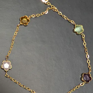 10K(1.25G), GEMSTONE BRACELET 7", SUGGESTED RETAIL VALUE $900
