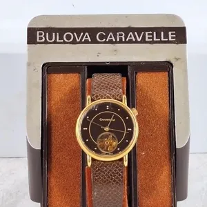 Vintage 1980s Caravelle by Bulova wristwatch