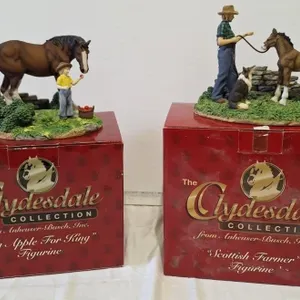 Clydesdale Collection An apple of a King figurine
