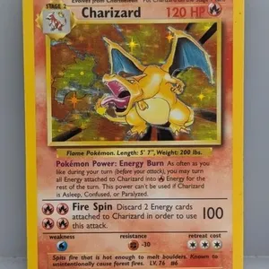 1999 Pokemon Charizard Holo #4 DMG