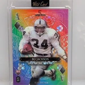 2024 Wild Card 5 Bo Jackson Brian Bosworth 1/1