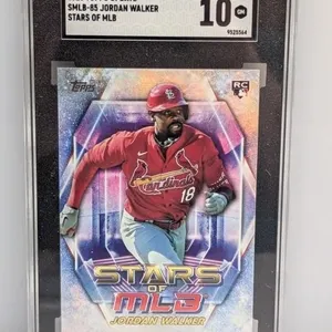 2023 Topps Update SMLB-85 Jordan Walker RC SGC 10