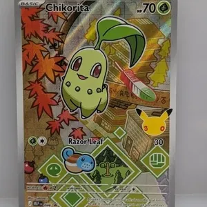 Pok�mon 2026 Chikorita Promo