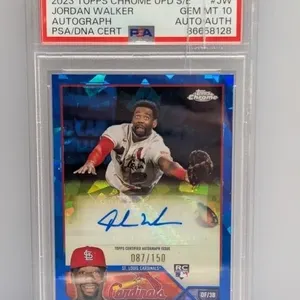 2023 Topps Ch Walker RC Auto /150 PSA 10 Crack