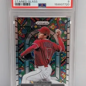 2022 Prizm Stained Glass Shohei Ohtani #Sg3 PSA 9