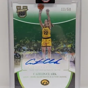 /50 2024 Topps Caitlin Clark Auto Bowman U Now