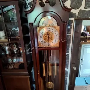 Revere tubular bell grandfather clock