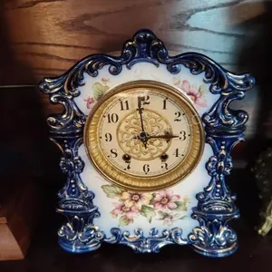 Ceramic shelf clock