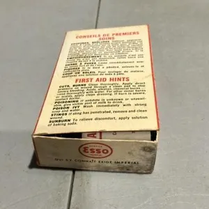Antique Esso first aid pack
