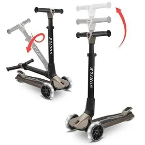 NEW $41 (LED) 3-Wheel Foldable Kids Scooter