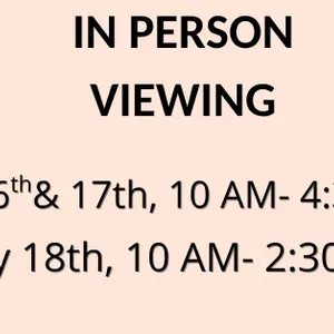 In Person Viewing
