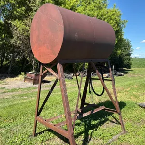 300 Gal Fuel Barrel, on Stand, (A)