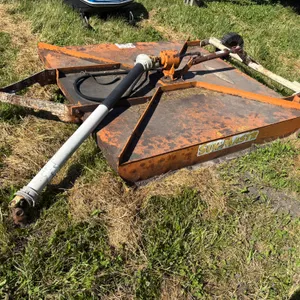 SunMaster Rotary Brush Mower, 6’, Pull Type, 540 PTO, Hyd Lift, (2) Rear Wheels