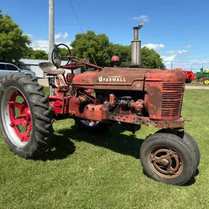 1951 Farmall H Tractor, NF, 12V, Alternator, Lights, 12.4-38 Rears, 540 PTO, SN- FBH375797XI, new ba