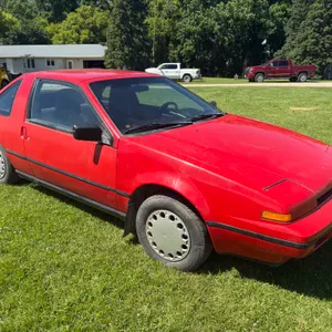 1988 Nissan Pulsar NX Car, 2 Door, T Tops, 4 Cyl, 5 Speed Manual Transmission, Cloth Bucket Seats, A