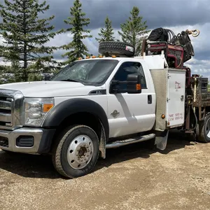 2011 FORD F-550 Super Duty Flatdeck Dually Picker Truck, 187,066 KM, 1 Owner
