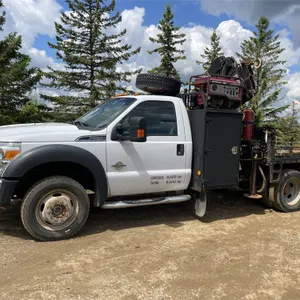 2013 FORD F-550 Super Duty Flatdeck Dually Picker Truck, 114,062 KM, 1 Owner