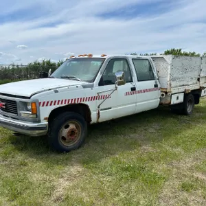 1994 GMC 3500 Crew Cab Deck Truck