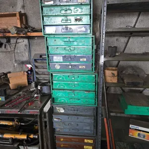 21 DRAWERS OF HARDWARE, FASTENERS
