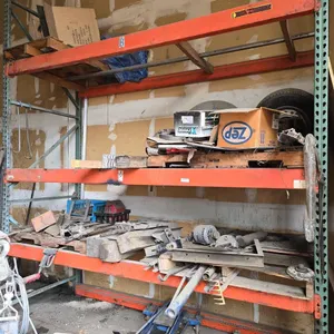 PALLET RACKING, TWO UPRIGHTS, THREE SHELVES