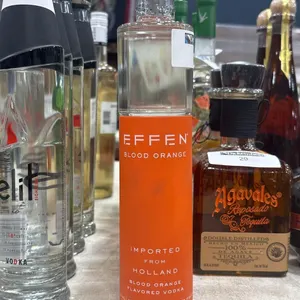 (5) EFFEN BLOOD ORANGE VODKA 375 ML