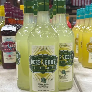 (5) DEEP EDDY LIME VODKA 750 ML