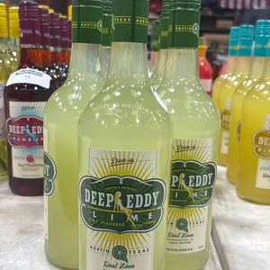 (4) DEEP EDDY LIME VODKA 750 ML