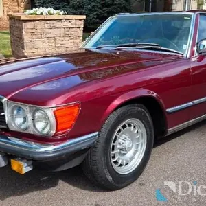 1985 Mercedes Euro 500 SL,  WDB1070461A026885, KEY
