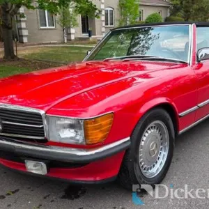 1987 Mercedes-Benz 560SL,  WDBBA48D8HA056986, KEY