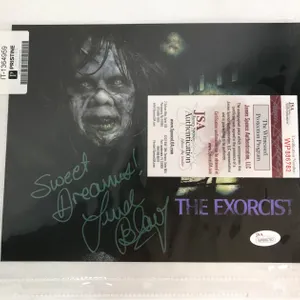 Linda Blair Signed Exorcist Photo